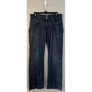 USA Made ~ 7 For All Man Kind Men’s Jeans Pants Size 31 Blue Bootcut
